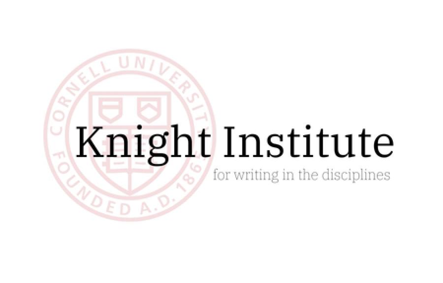 Knight Institute Temporary Lectureship John S. Knight Institute for Writing in the Disciplines